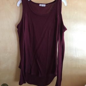 Cut off shoulder thermal